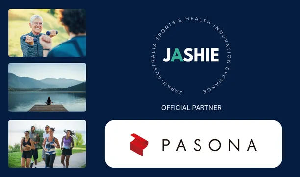 Pasona logo and wellness related imagery